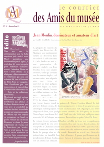 Le courrier des Amis du Musée Jean Moulin dessinateur