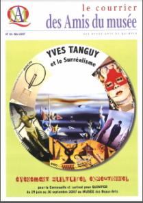 Le courrier des Amis du Musée yves tanguy et le surréalisme