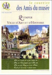 le courrier des amis du musée quimper ville d'art et d'histoire