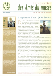 Le courrier des Amis du MuséeJules Breton